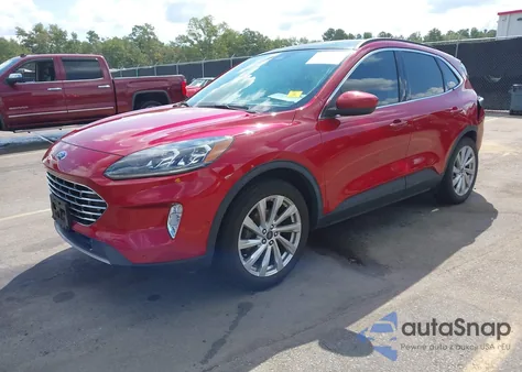 2021 Ford Escape Titanium Hybrid из США, поврежденный, VIN 1FMCU0DZ4MUA21096